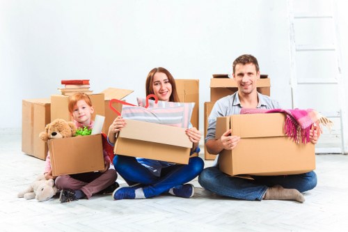 Local removals team handling a home move in Harlesden