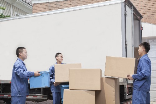 A family home move with organised boxes and protective wrapping