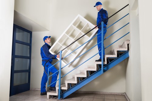 Local movers handling a flat removal in Harlesden with care