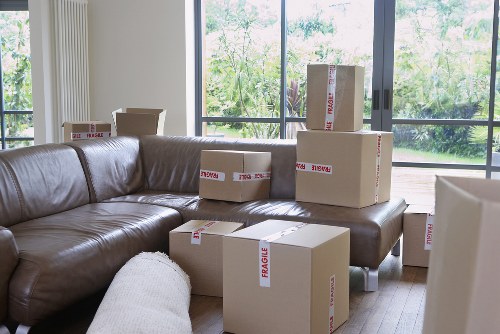 Van service for furniture and boxes during a Harlesden move