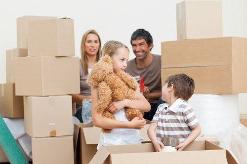 Moving day preparation and furniture transport in Harlesden